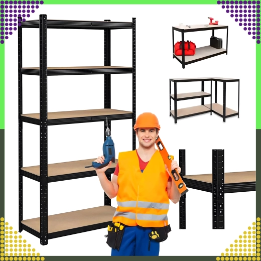 Variabele montage en verstelbare planken