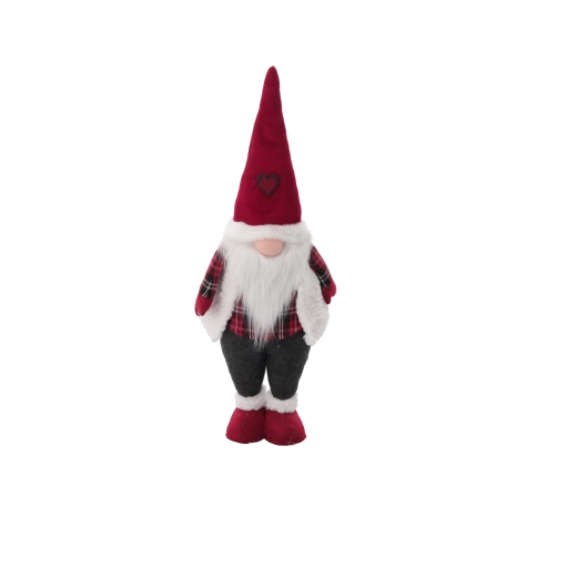 Klassieke rode kerstsfeer