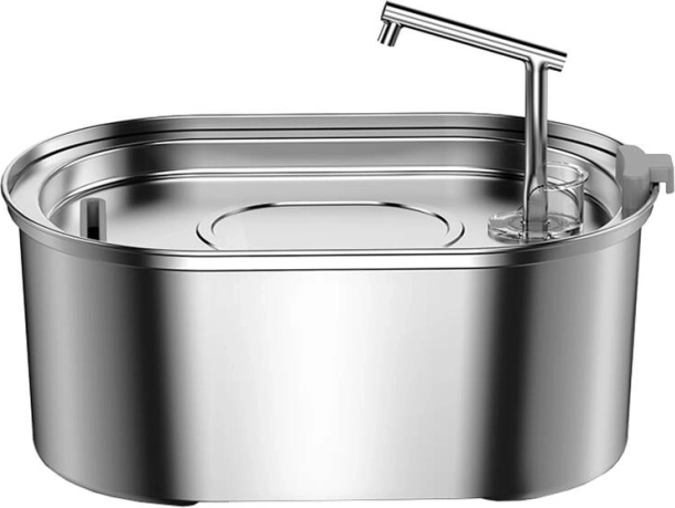 Huisdierenfontein met kraantje 3,2 l Rojeco