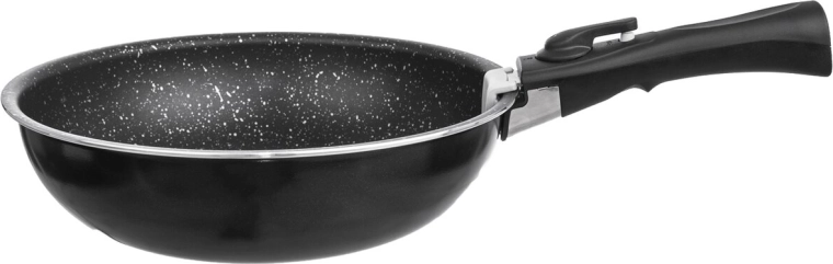 Wokvorm voor stir-fry en snel omscheppen