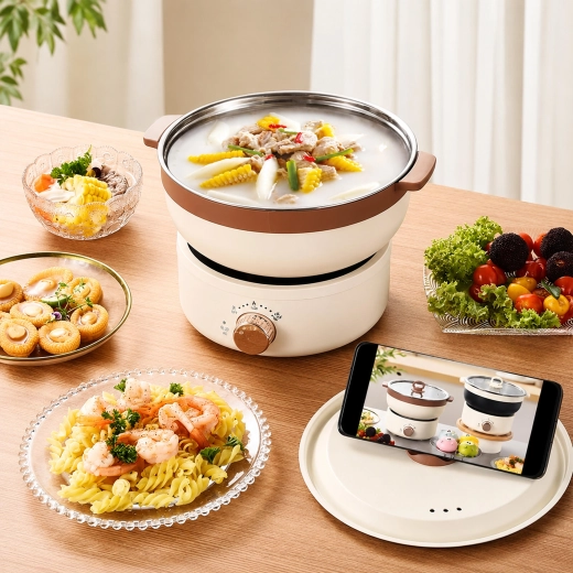 Koken en verwarmen op één plek