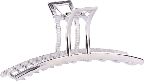 Decoratieve haarclip - zilver