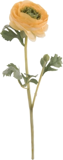 Kunstmatige ranonkel geel 37 cm