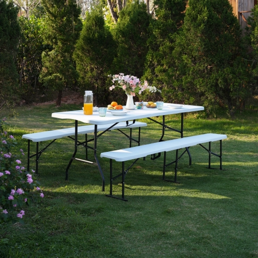 Comfortabel zitten buiten en op evenementen