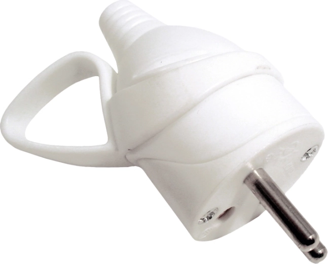 Solight rechte stekker met handgreep IP20 wit