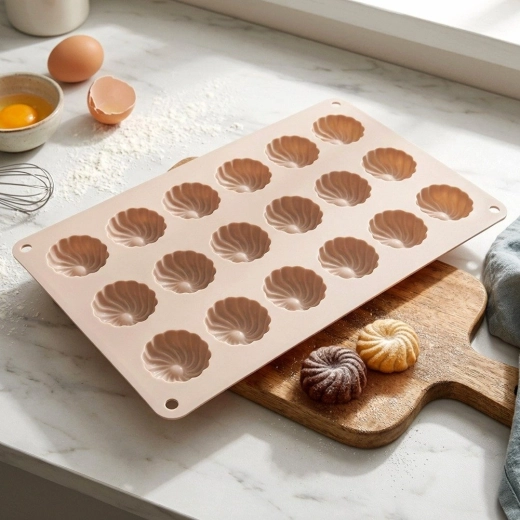 Flexibel silicone met antiaanbaklaag