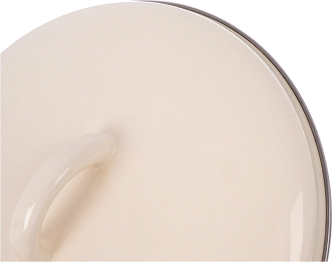 Duurzaam geëmailleerd staal in crèmekleur