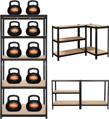 Draagvermogen tot 200 kg per legbord