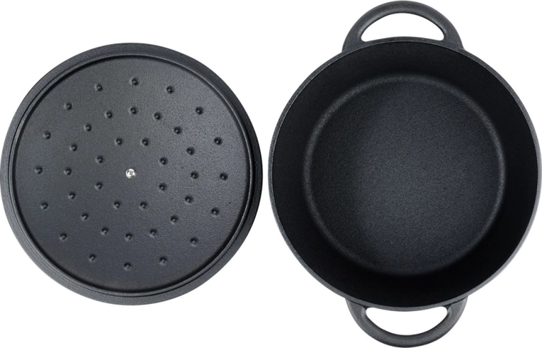 Volledig gietijzeren constructie voor perfecte warmte