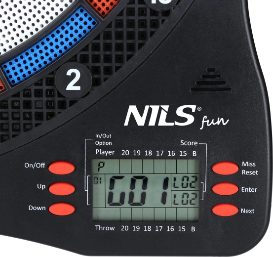 Automatische score en overzichtelijk LCD-display