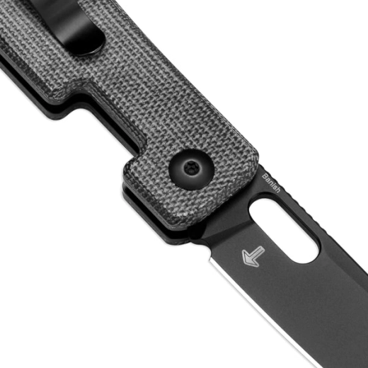 Comfortabele Micarta en diepe clip