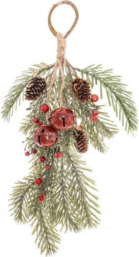 Traditionele kerstdetails: belletjes en rode accenten