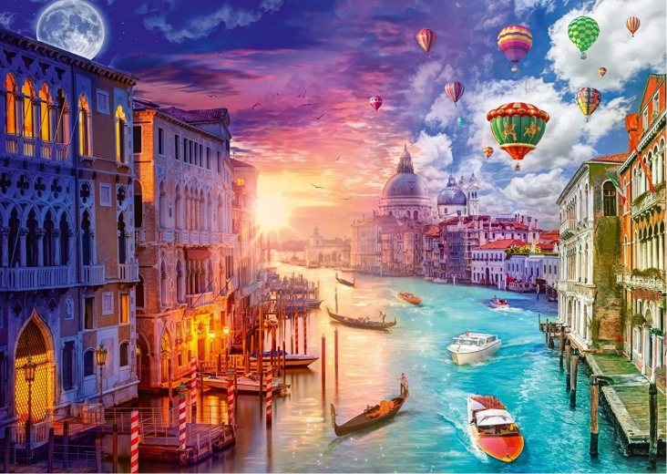 Puzzel Dag en Nacht: Venetië 1000 stukjes