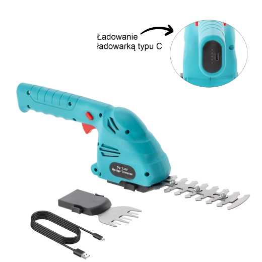 Twee verwisselbare messen voor maximale veelzijdigheid