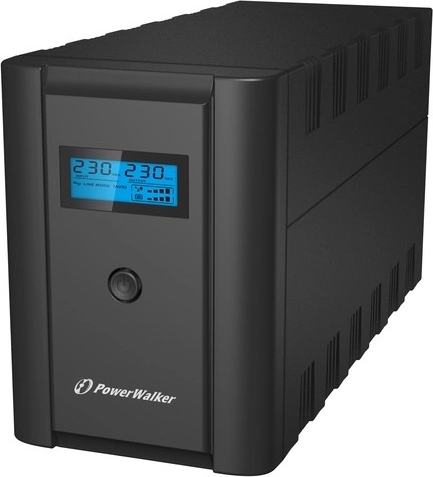 UPS Line-Interactive 2200VA met LCD en bescherming