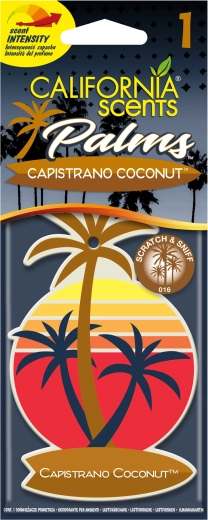 Hangende autogeur California Scents Palm Capistrano Coconut