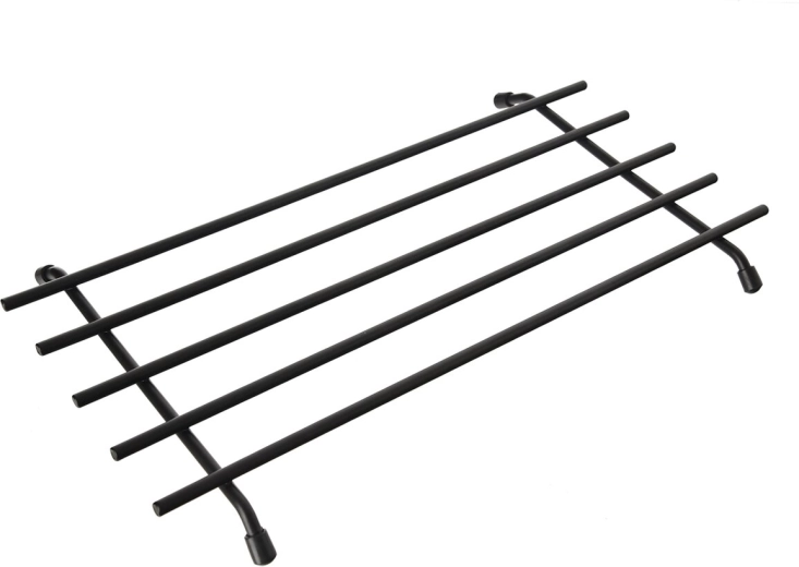 Metalen onderzetter voor pan Radka 35 × 20 cm, zwart