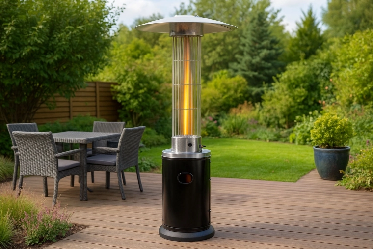 Gelijkmatige warmte dankzij de grote reflector