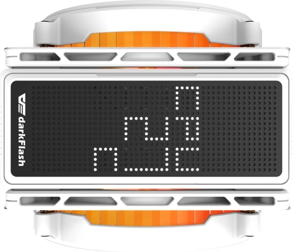 LED-display met realtime temperatuur