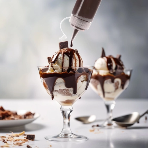 Ideaal voor chocolade, glazuur en siropen