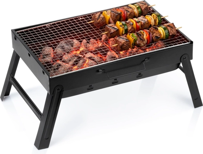 Vilde opvouwbare draagbare houtskoolbarbecue 51 × 30 × 23 cm