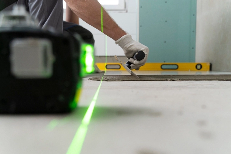 Zelfnivellering voor snelle instelling