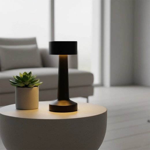 Elegante metalen lamp