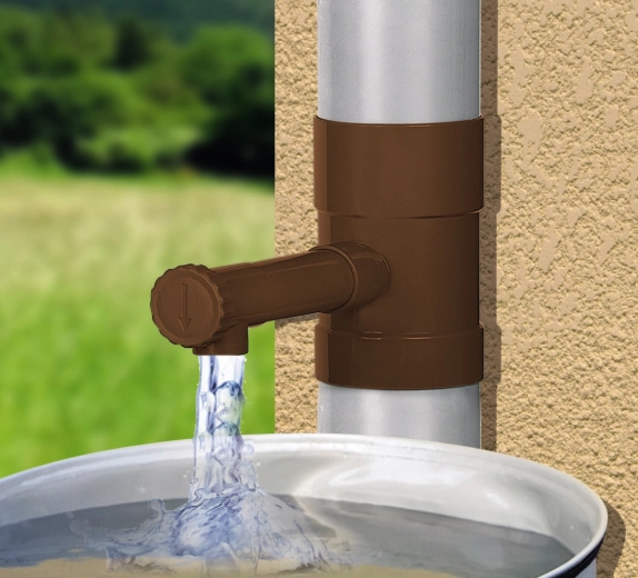 Eenvoudige installatie op afvoerpijp Ø 80 mm