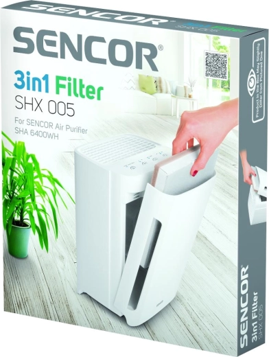 Sencor SHX 005 3-in-1-filter voor luchtreiniger SHA 6400WH