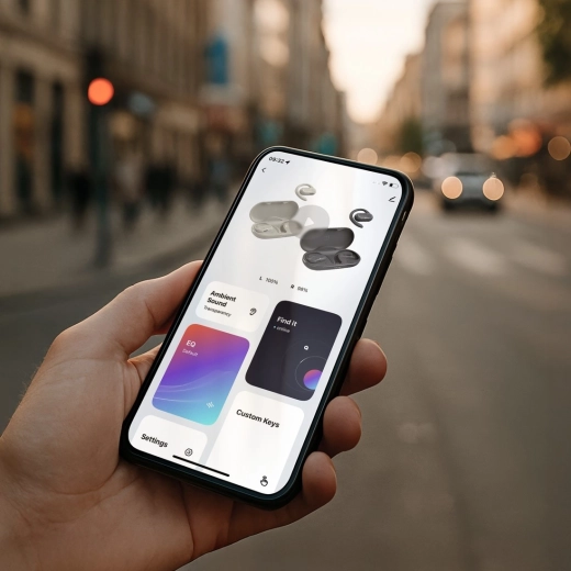 Touchbediening en handsfree zonder telefoon in de hand
