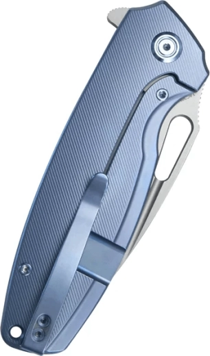 Lichtgewicht titanium handgreep met pocketclip