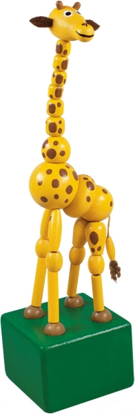 Giraffe Johana - houten speelgoed Detoa