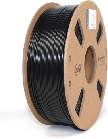 Filament voor 3D-printers, ABS, 1,75 mm, 1 kg, zwart