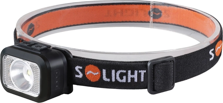 Solight oplaadbare LED-hoofdlamp 170 lm met warm en koud licht