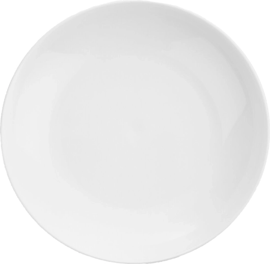 Diep kunststof bord UH 21,5 cm wit