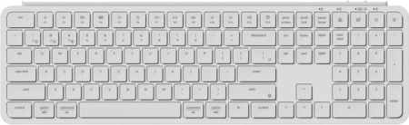 Ultra dunne draadloze toetsenbord Keychron B6 Pro 2.4G wit