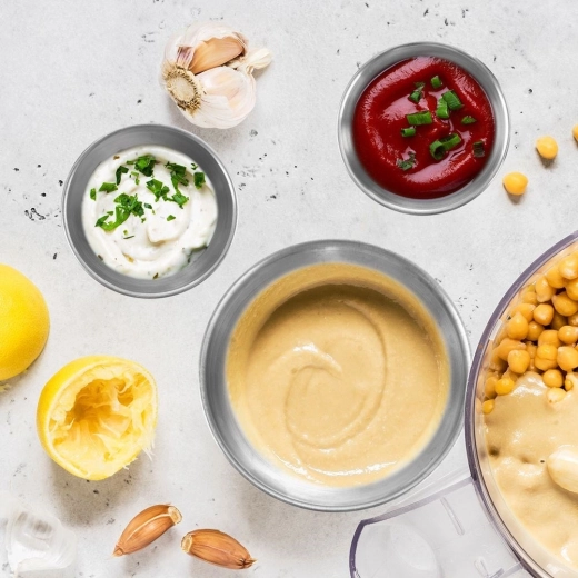 Praktisch schaaltje voor sauzen en dips