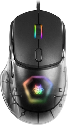 Gamingmuis Tracer Gamezone Neon RGB, USB, verwisselbare covers