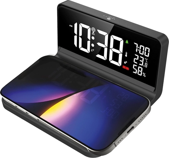 Kalender tot het jaar 2099 en flexibele wekker