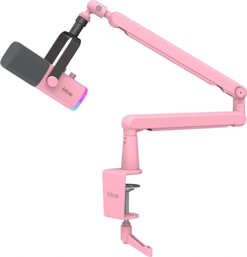 Gamingmicrofoon Fifine AmpliGame TAM8 roze