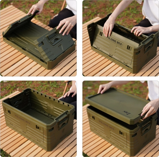 Inklapbare constructie bespaart ruimte