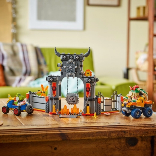 Epische races bij Bowsers kasteel