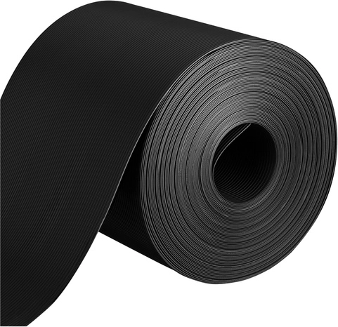 Antracietkleurige Gardlov tuinafschermingsband voor hekwerk 19 cm × 26 m