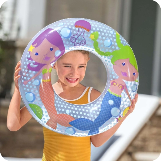 Comfortabele zwemband voor kleine zwemmers