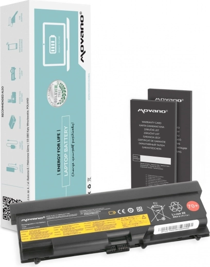 Movano-batterij voor Lenovo ThinkPad L530 / T430 / T530 6600 mAh (71 Wh)