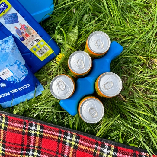 Vorm voor 6 blikjes – koel en geordend