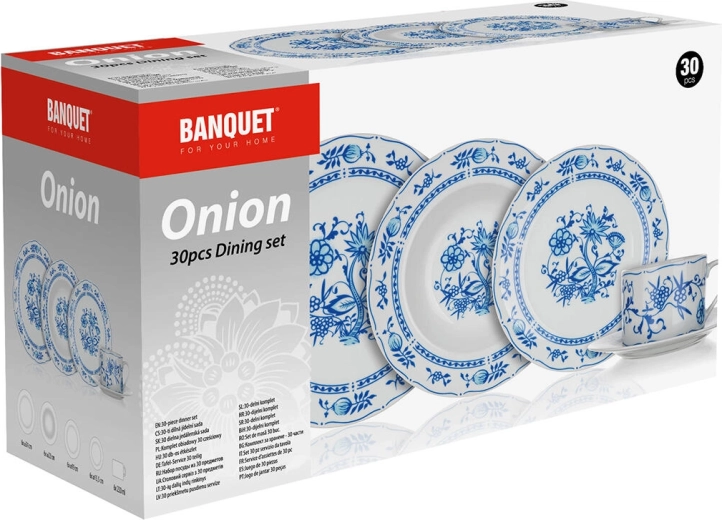 Complete 30-delige set voor 6 personen