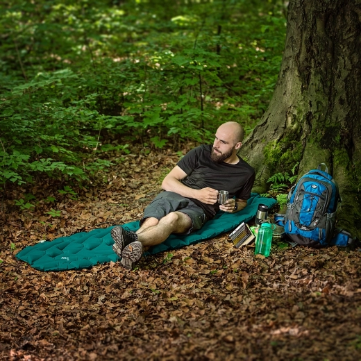 Snel opblazen en comfortabel slapen
