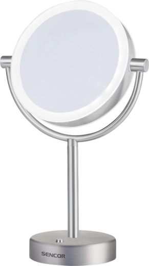 Sencor cosmeticaspiegel met ledverlichting en 5× vergroting