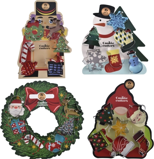 Kerst bakset voor kinderen (6 stuks)